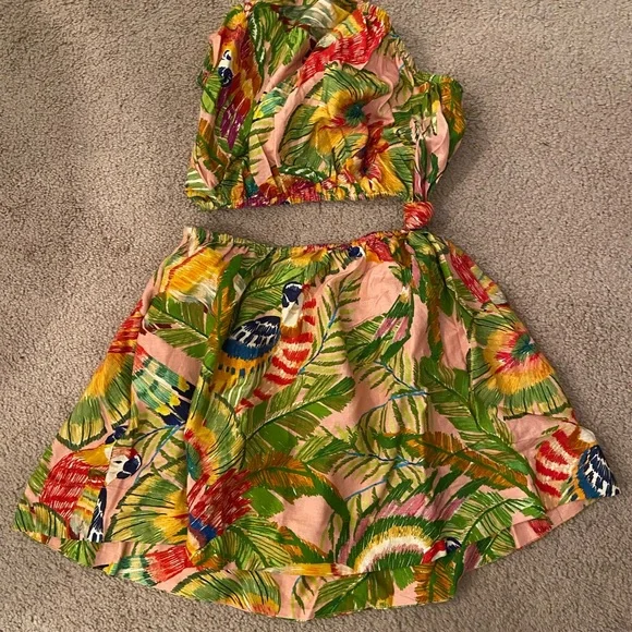 Tropical One-Shoulder Dress - Picture 6 of 11